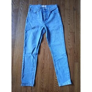 Everlane The High Rise Ankle Jeans Size 27 Ankle Light Blue Wash Stretch